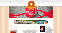 Desktop Screenshot of lacuisinedemalou.com